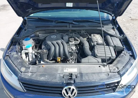 2012 Volkswagen Jetta 2.0L S из США, поврежденный, VIN 3VW2K7AJ2CM319448